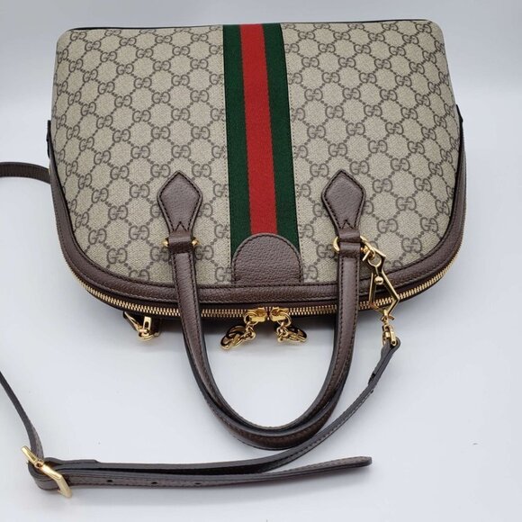 100% Authentic Gucci GG Ophidia Handbag and Shoulder Bag - Picture 4 of 16